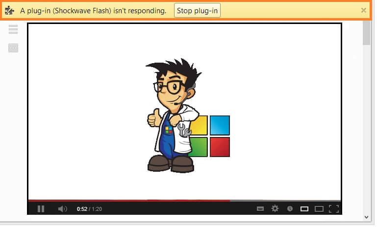 chrome shockwave player not working