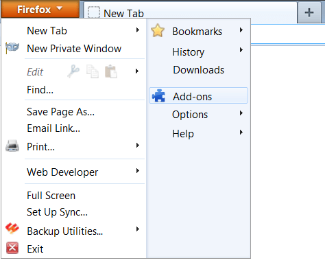 Firefox - Add-ons - WindowsWally