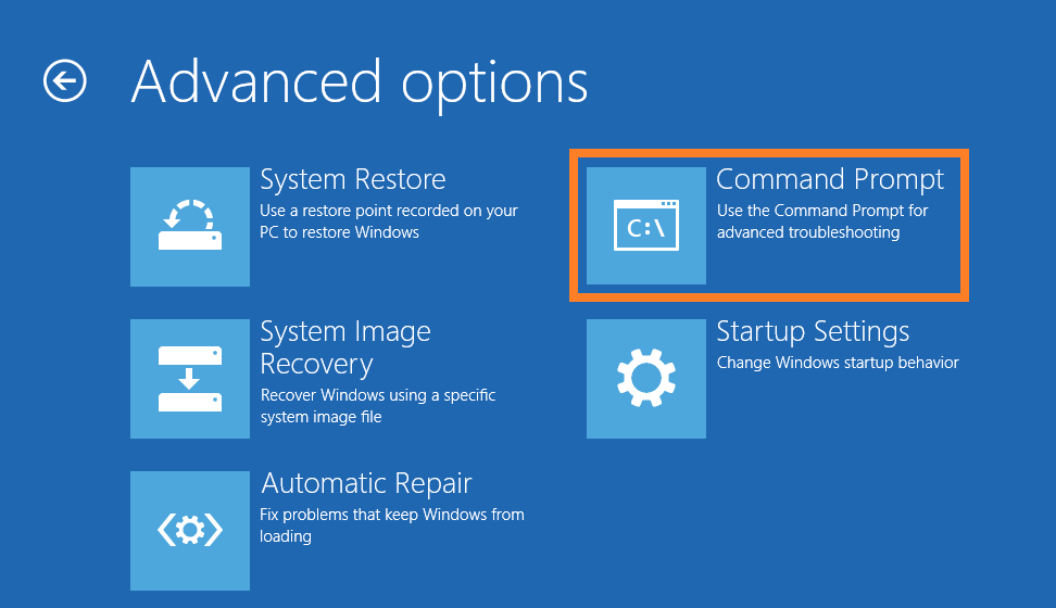 0xc0000034 - Repair - Troubleshoot - Startup Settings - Command Prompt - Windows Wally