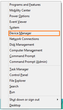 Windows 10 - Windows key + X - Device Manager - Windows Wally