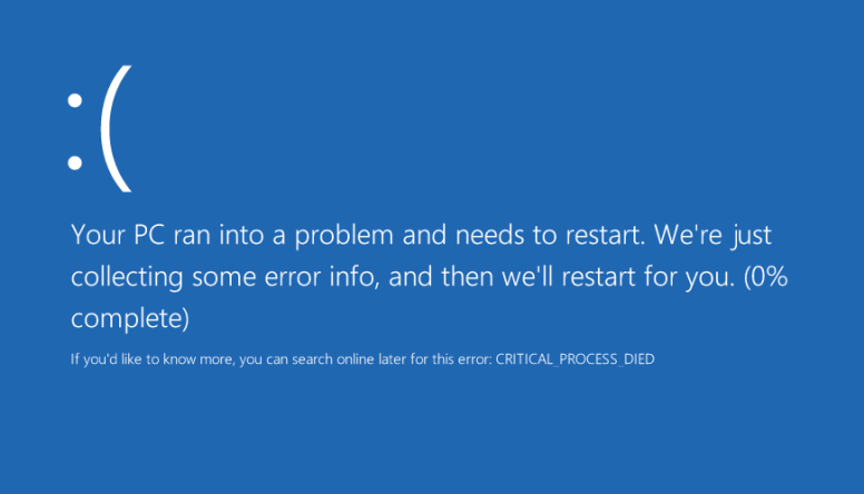 Critical_Process_Died - Cover - BSoD -- Windows Wally