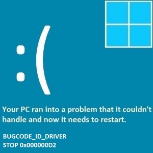 BUGCODE_ID_DRIVER - STOP 0x000000D2 - Featured -- Windows Wally