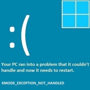 KMODE_EXCEPTION_NOT_HANDLED - Featured -- Windows Wally